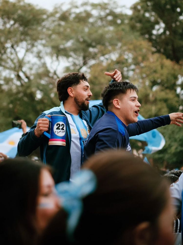 Festejos Argentina Inglaterra Arroyito 2026