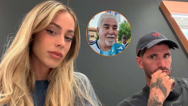 El papá del futbolista se animó a dar detalles del supuesto casamiento a horas de un partido decisivo.