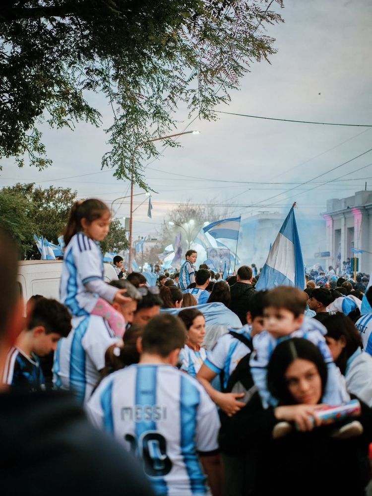 Festejos Argentina Inglaterra Arroyito 2026
