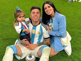 La curiosa "señal" que encontró la hija de Enzo Fernández antes de Argentina-Inglaterra: "Yo soy de Argentina"