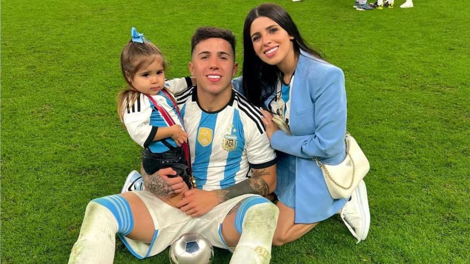La curiosa "señal" que encontró la hija de Enzo Fernández antes de Argentina-Inglaterra: "Yo soy de Argentina"