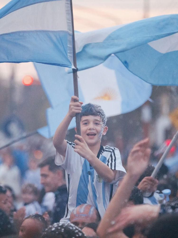 Festejos Argentina Inglaterra en Arroyito 2026
