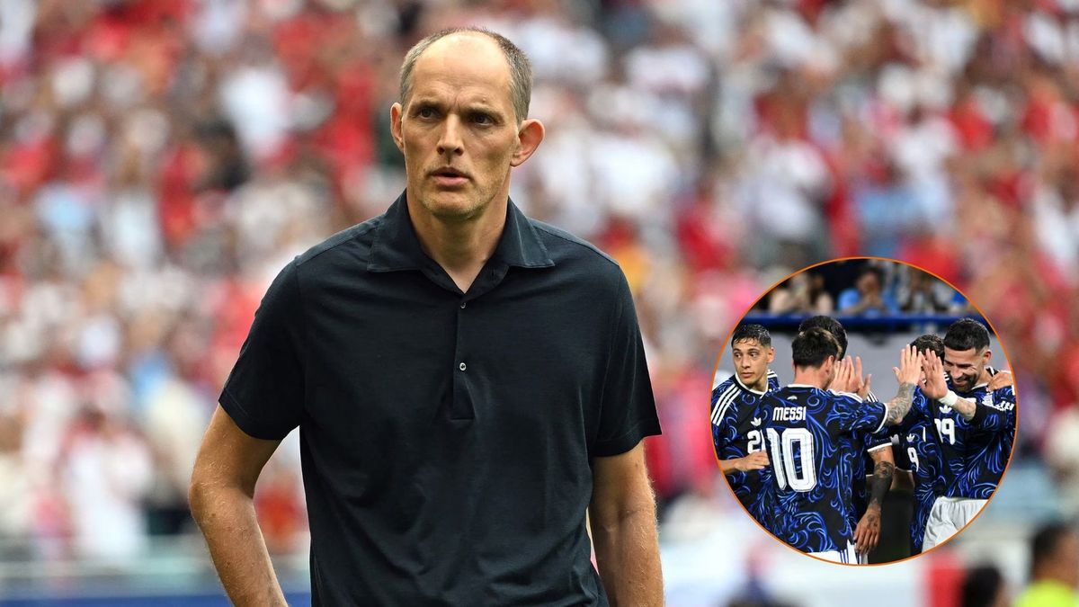 La inesperada reacción del DT de Inglaterra al enterarse de que Argentina jugará con la camiseta azul