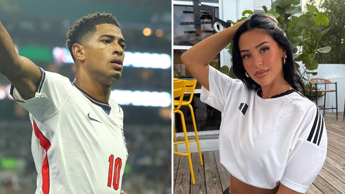 Quién es la novia de Jude Bellingham, la modelo estadounidense que enamoró al 10 de Inglaterra