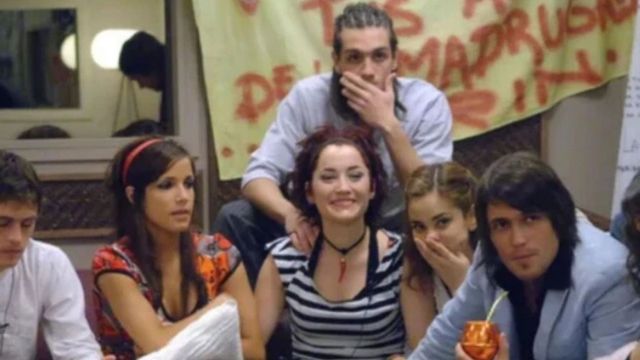 Ex Gran Hermano en el palco de los Messi