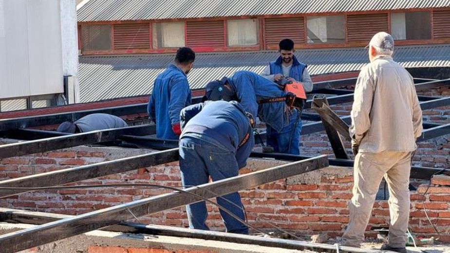 Avanza la puesta en valor de la Escuela Normal