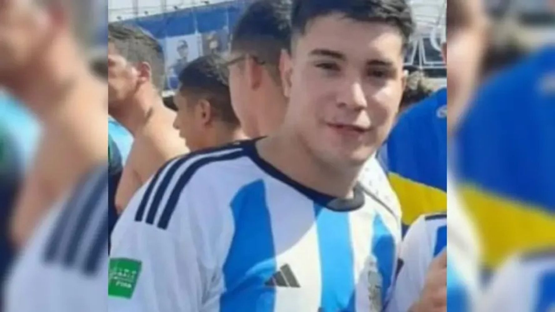 El pedido para recuperar la camiseta de su hijo fallecido.