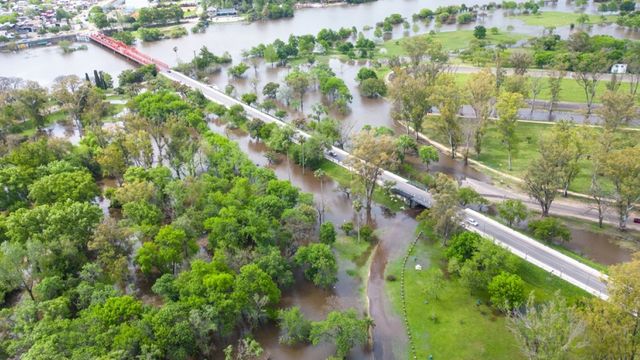 Inundaciones Gualeguaychú. Fotos de archivo.