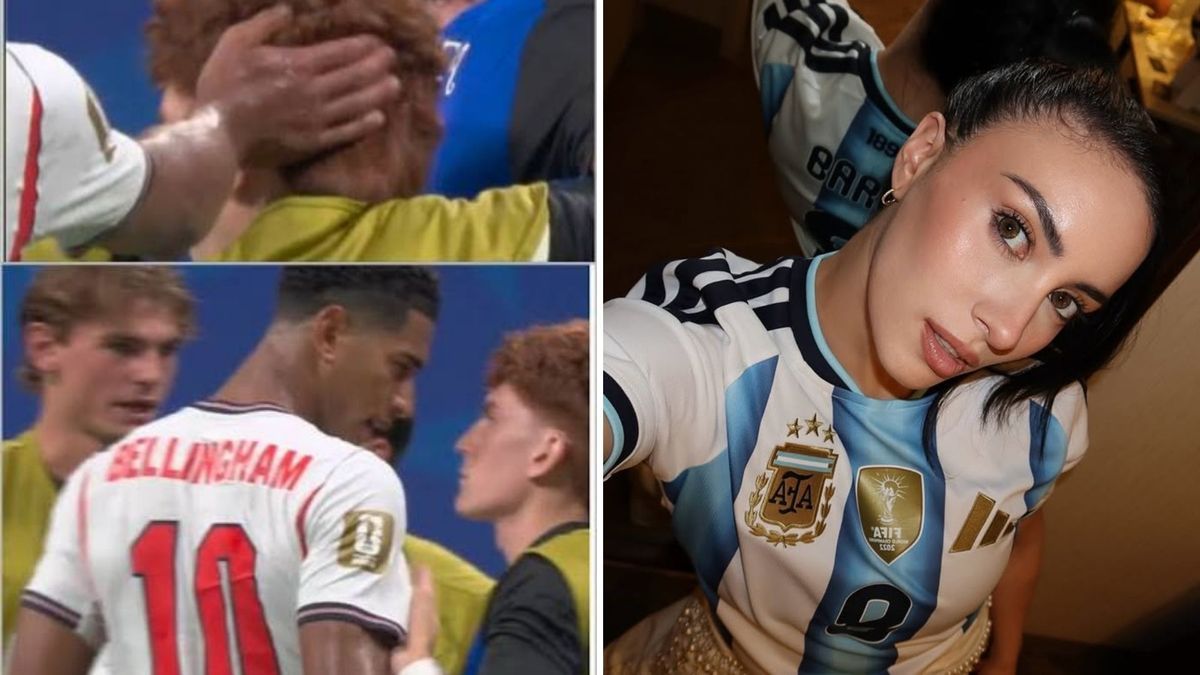 La reacción de la esposa del Colo Barco tras la agresión de Jude Bellingham: "En la cancha se habla mejor, m..."