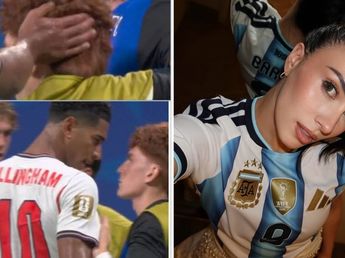 La reacción de la esposa del Colo Barco tras la agresión de Jude Bellingham: "En la cancha se habla mejor, m..."