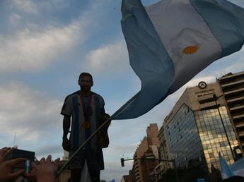 Perdió la camiseta de su hijo fallecido en los festejos de Argentina en Córdoba: "Espero encontrarla"