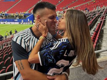 Agustina Gandolfo mostró el chat con Lautaro Martínez que anticipó su gol contra Inglaterra