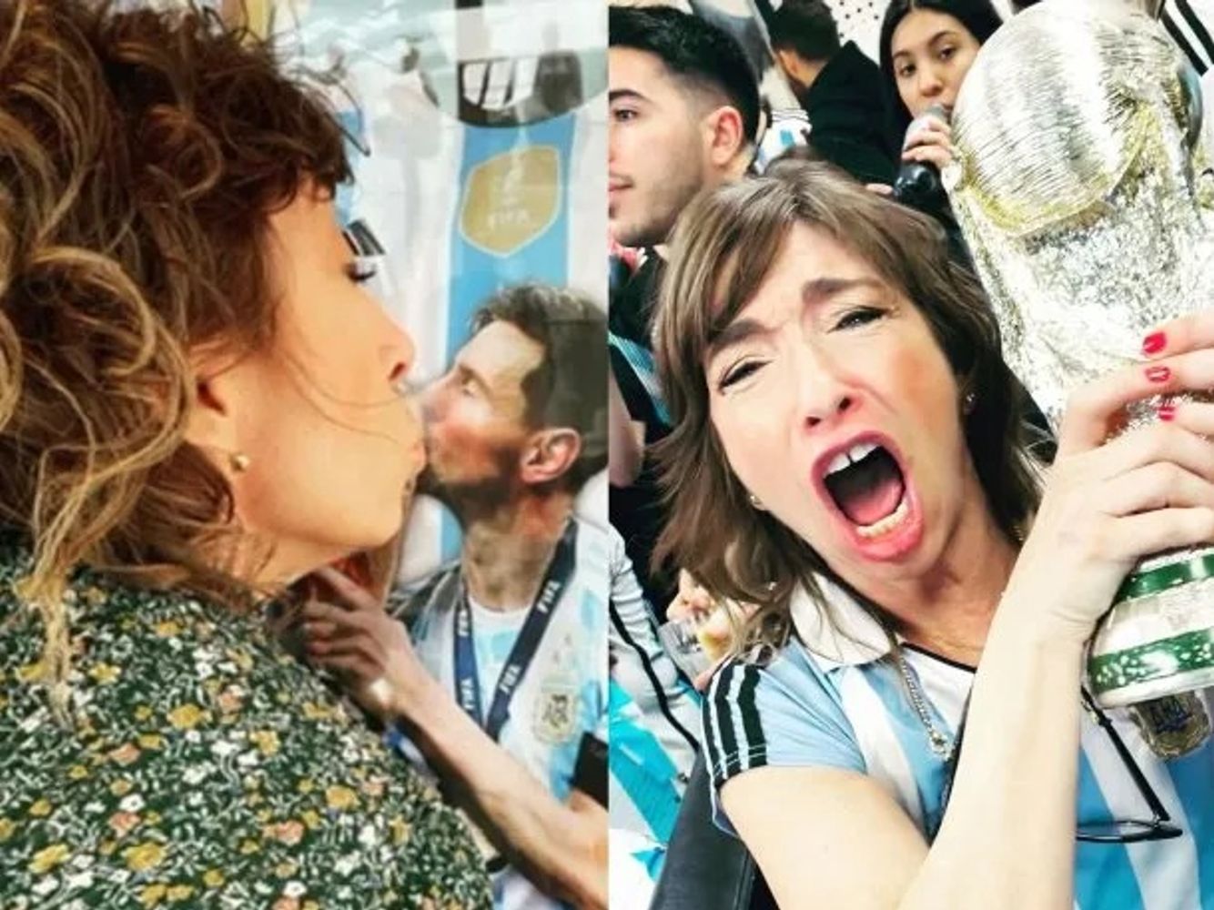 La artista sorprendió a sus seguidores con sus recuerdos argentinos.
