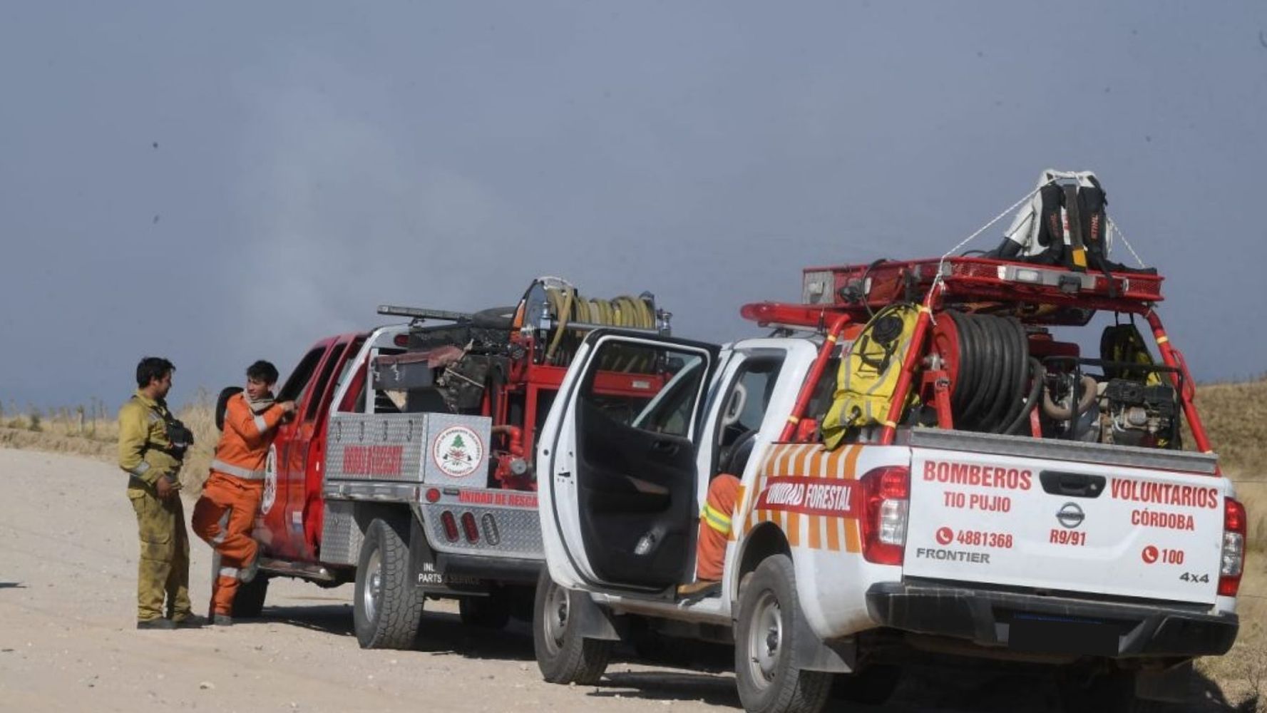 Alerta por riesgo extremo de incendios en Córdoba.