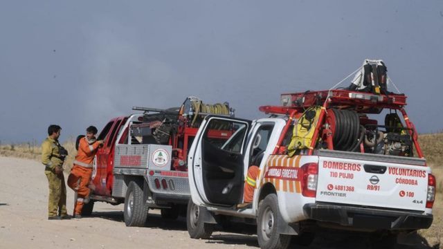 Alerta por riesgo extremo de incendios en Córdoba.