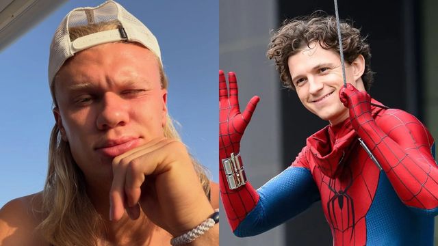 Tom Holland recordó la vez que Erling Haaland no respondió su mensaje.