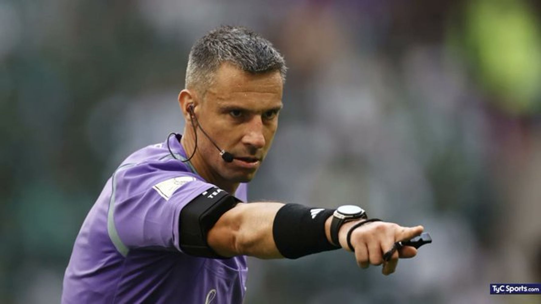 Slavko Vincic, árbitro esloveno para la final del Mundial.