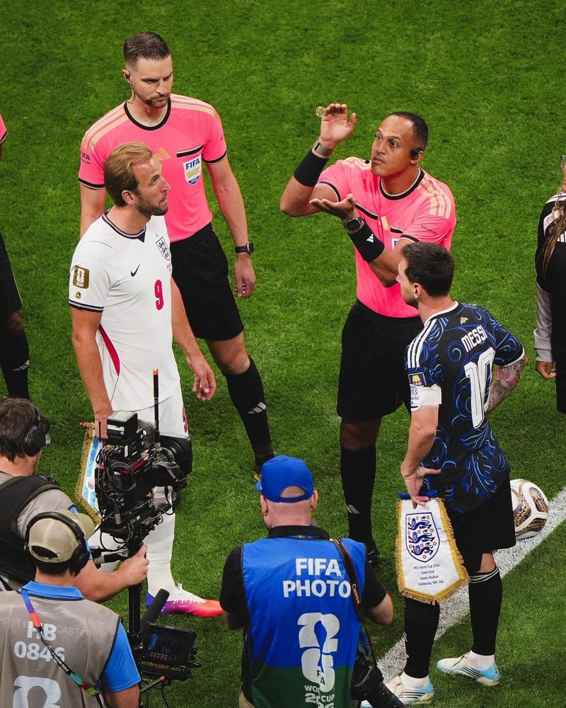 Harry Kane y Lionel Messi.