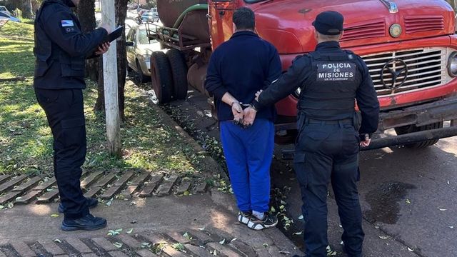 Detuvieron al conductor del camión acusado de atropellar y matar a un motociclista en Eldorado.