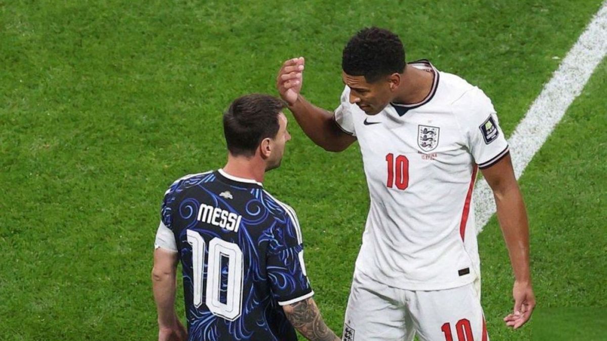 Jude Bellingham reveló qué se dijeron con Lionel Messi durante el fuerte cruce en la semifinal