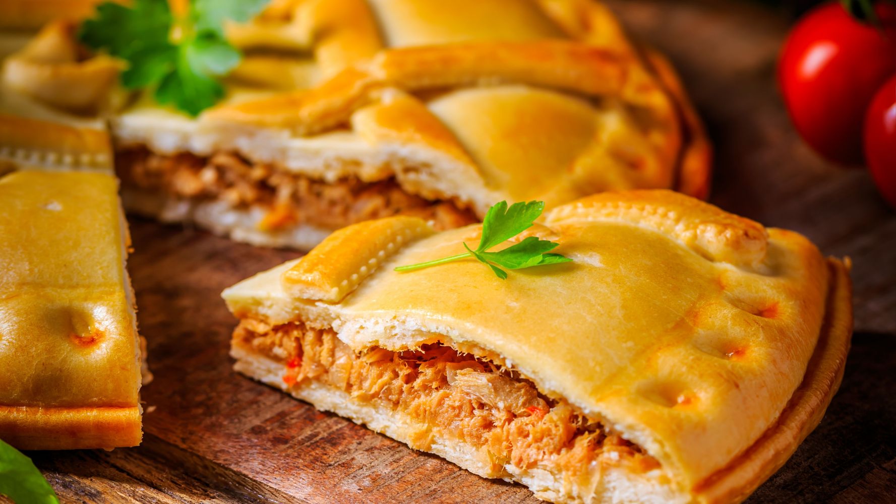 Empanada gallega.