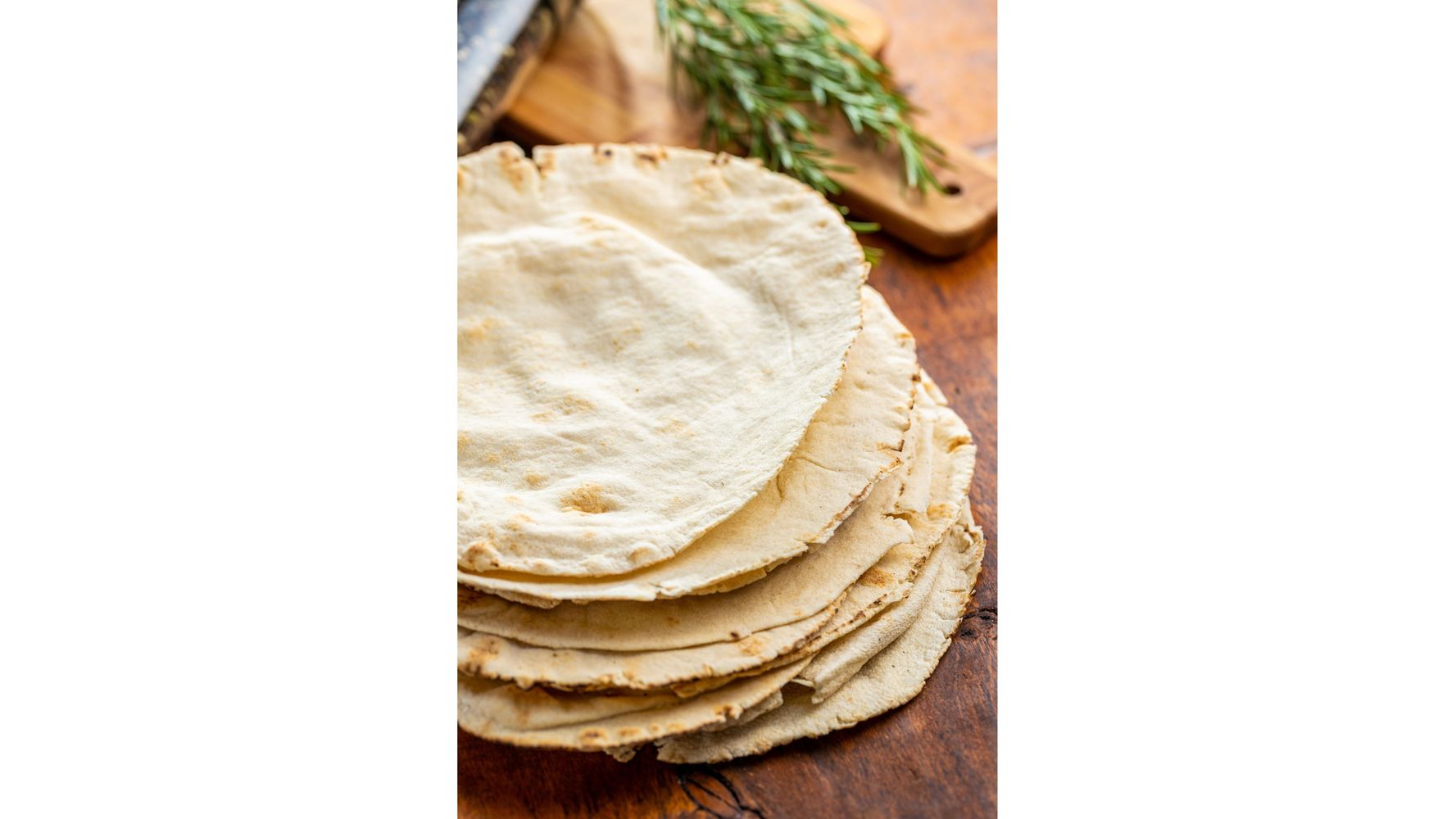 Pan árabe casero.