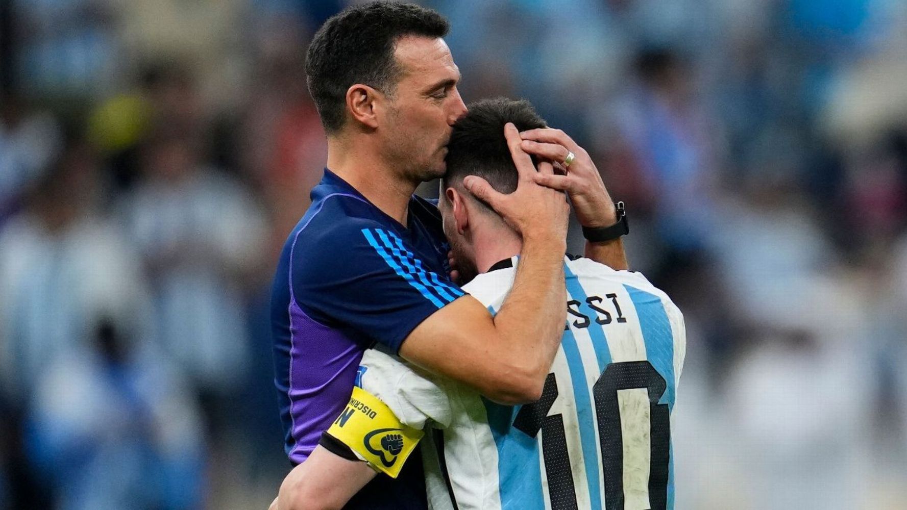Messi y Scaloni, la amistad a través de los años