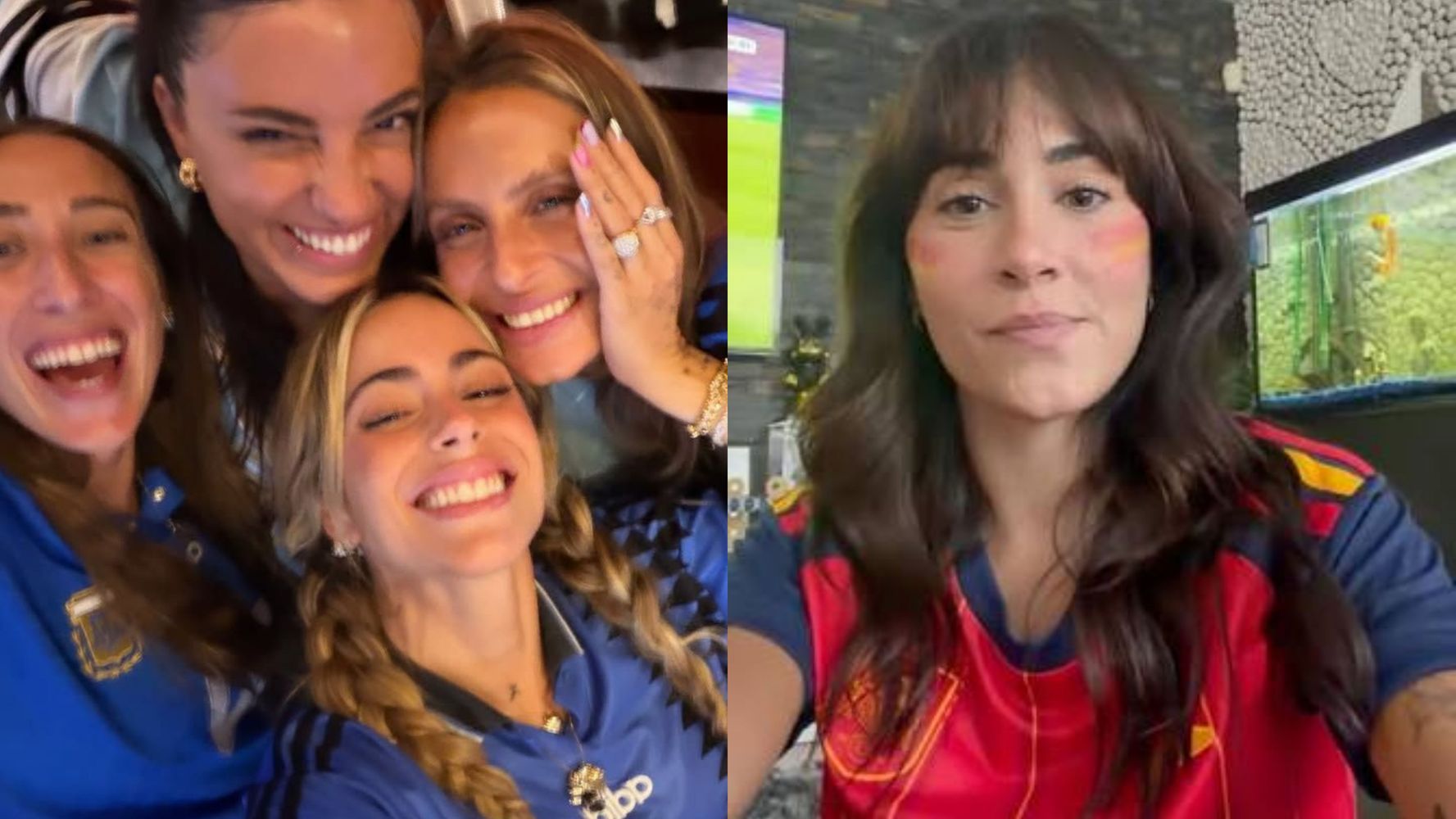 Las cantantes hinchan por sus países durante el Mundial 2026.