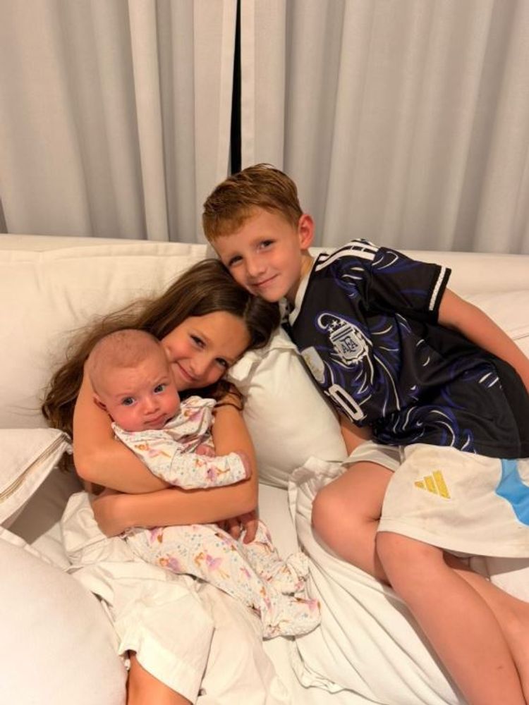 Así está hoy el hijo de Rodrigo de Paul y Cami Homs 