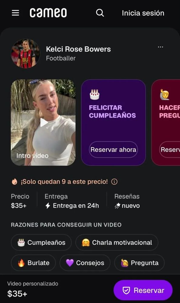 La novia de un jugador de la Selección Argentina empezó a vender videos en internet: cuánto cobra.
