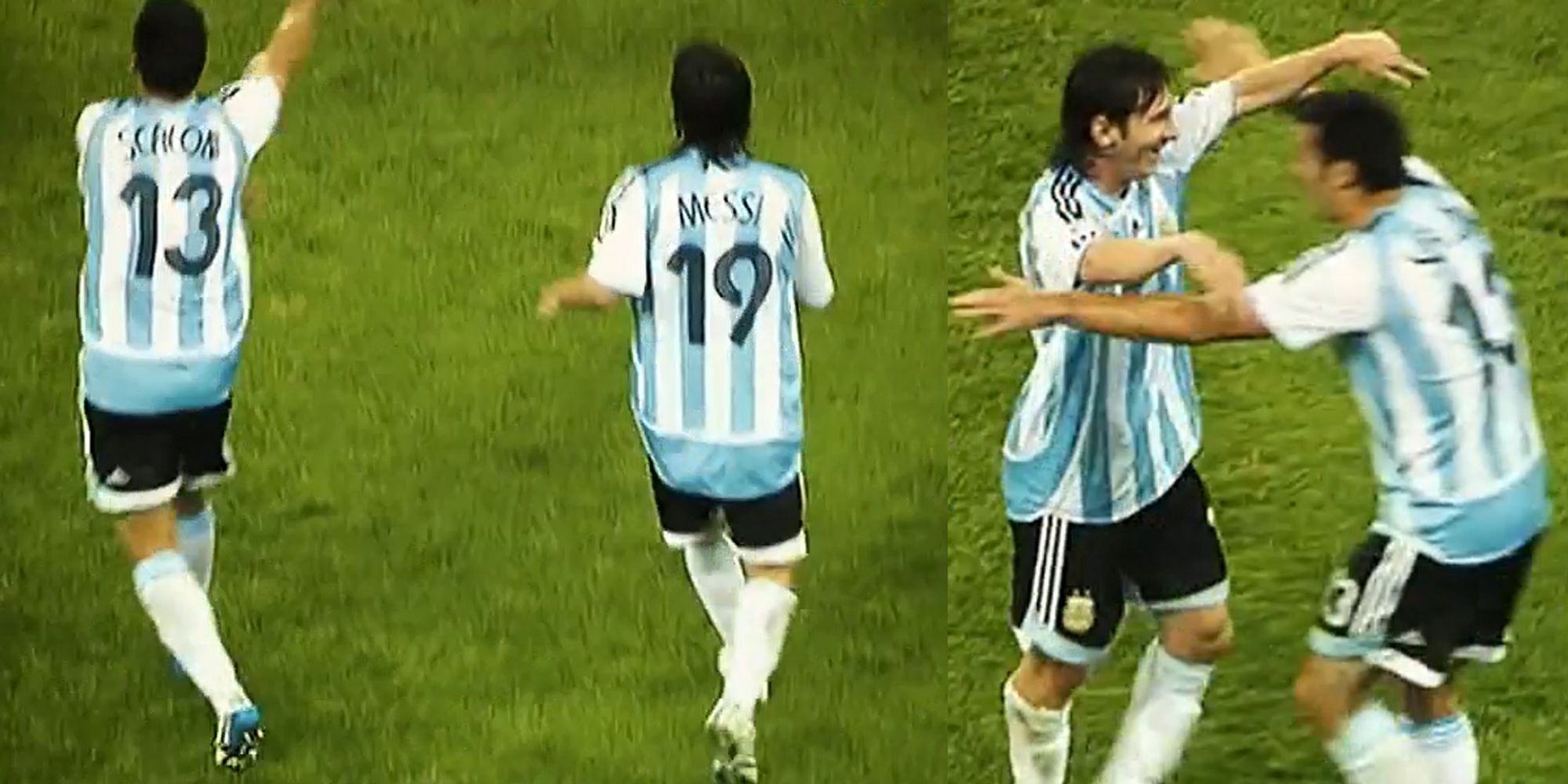 Messi y Scaloni, la amistad a través de los años