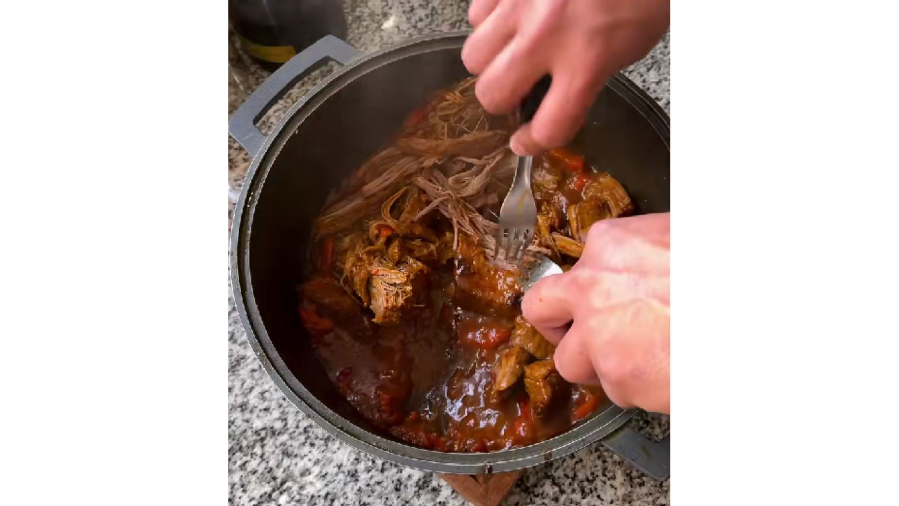 Así queda la carne con esta receta.