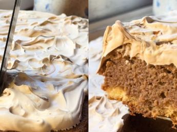 Torta húmeda de café, chocolate y dulce de leche: la receta express estilo "tres leches" que es furor
