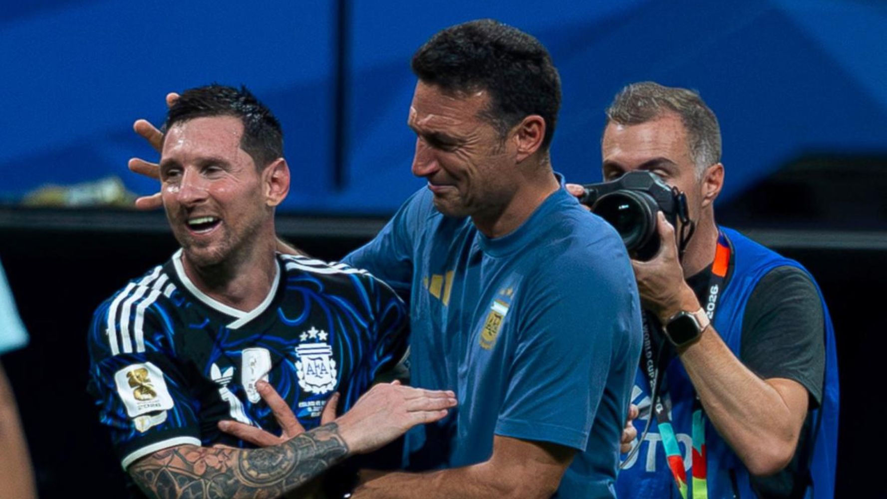 Messi y Scaloni, la amistad a través de los años