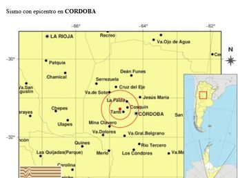 Un sismo de magnitud 2,6 se sintió en Carlos Paz y localidades de Punilla