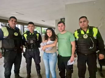 Drama y final feliz en Las Talitas: un policía reanimó a un bebé de un mes 
