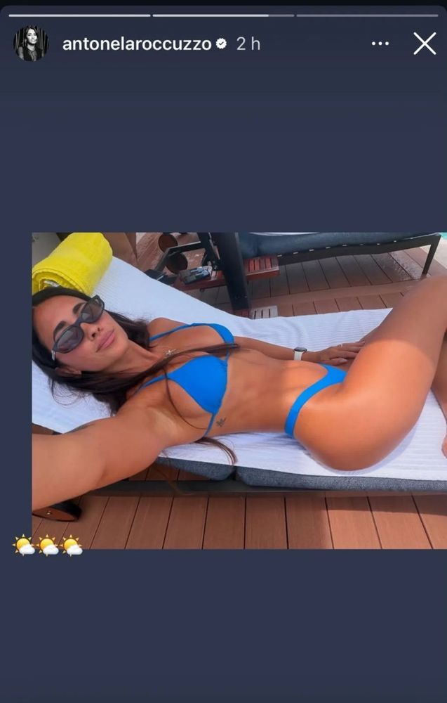 La historia que compartió Antonela Roccuzzo