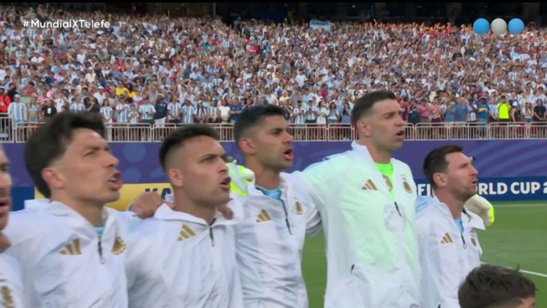 La Selección Argentina jugará su segunda final consecutiva en el Mundial. Y el Himno sonará muy alto.
