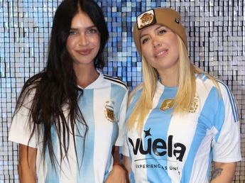 Estilo "streetwear" e impronta urbana de lujo: Wanda y Zaira Nara conquistaron la gran final del Mundial 2026