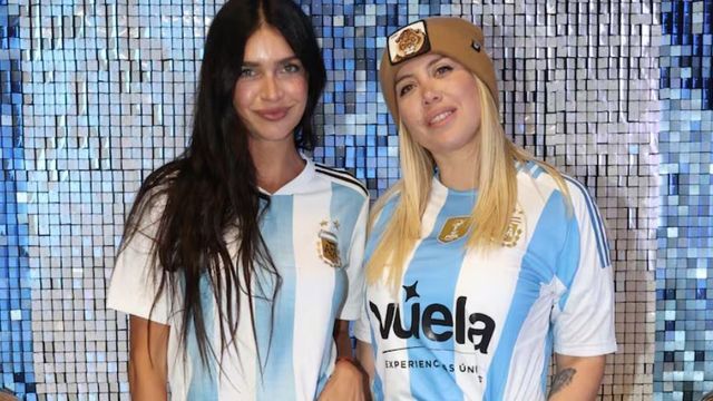 Estilo "streetwear" e impronta urbana de lujo: Wanda y Zaira Nara conquistaron la gran final del Mundial 2026