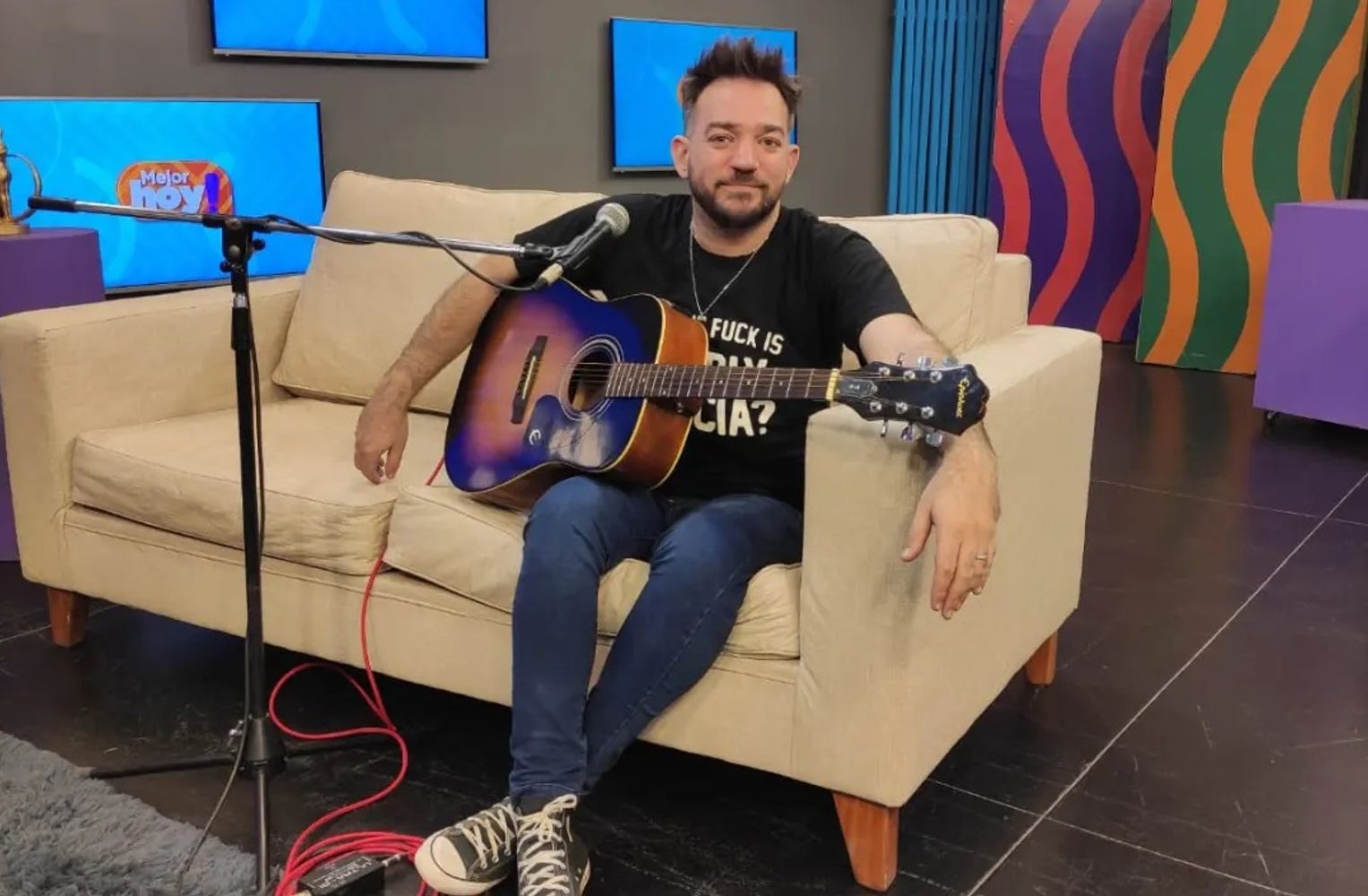 Juanjo Ceccón Sacamos la bandas del garaje Cosquín Rock Radio