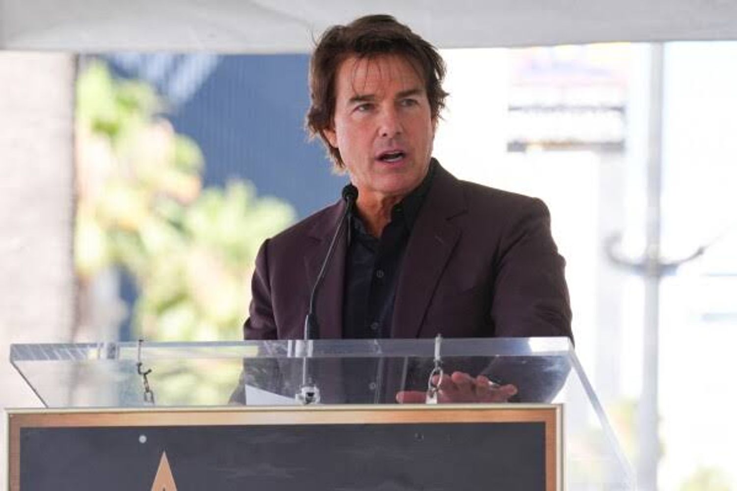 Tom Cruise apareció durante la final del Mundial.