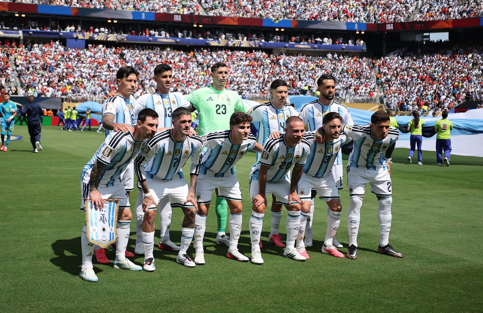 La Selección Argentina, pura dignidad y orgullo.