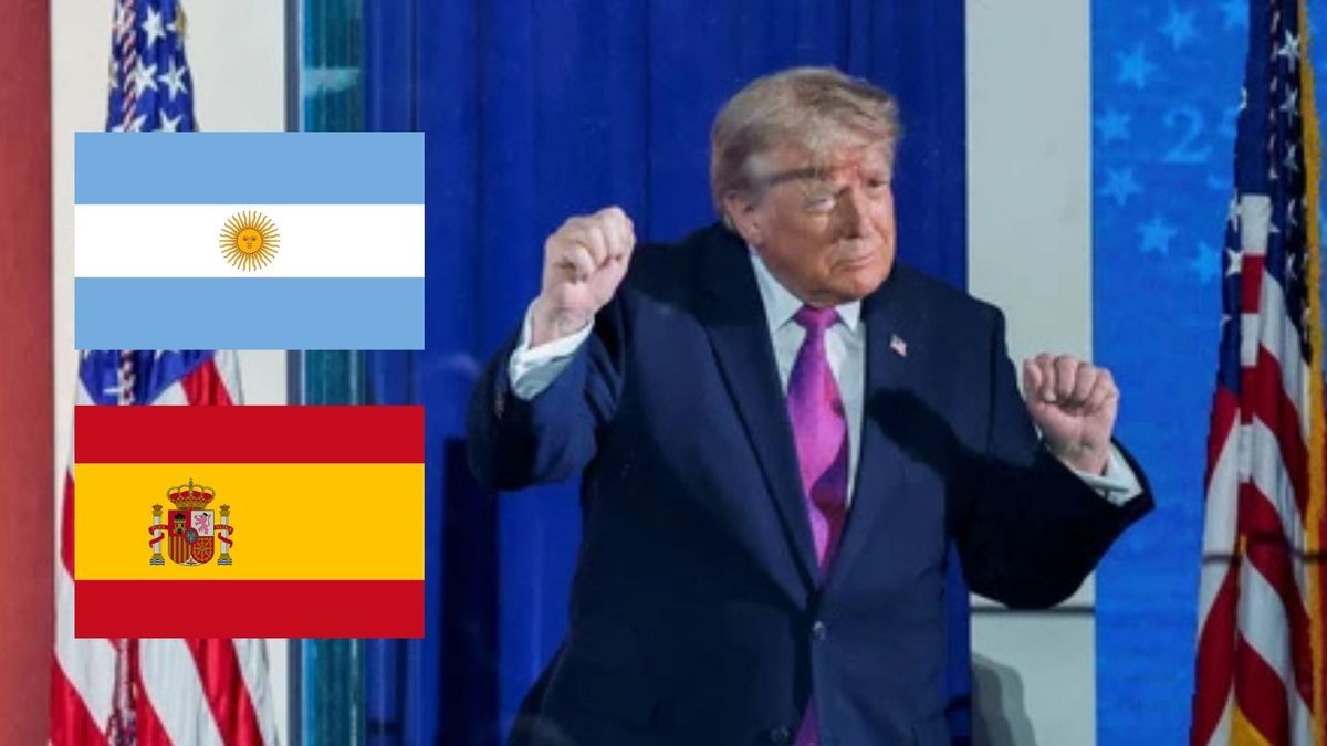 Donald Trump rompió el silencio antes de la final Argentina vs España y reveló por quién alentará