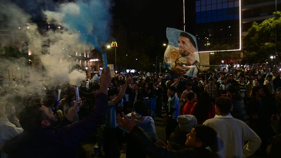 Orgullo por la Selección Argentina y festejos en Córdoba, a pura pasión en Patio Olmos