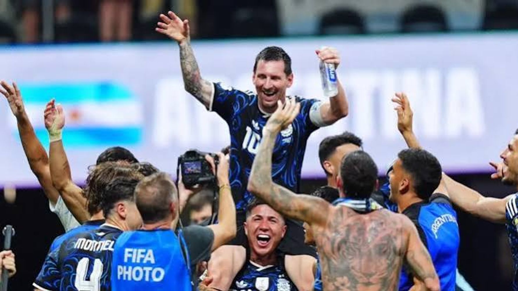 "Seguir siendo una familia", el mensaje de Lionel Messi en la previa de la final.
