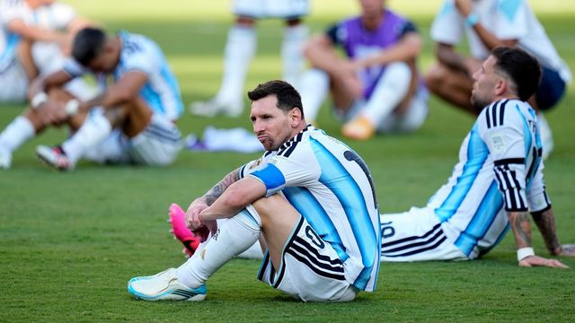 Los jugadores de la Selección Argentina dejaron todo en el Mundial. El país los espera.