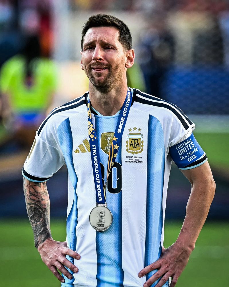 El llanto desconsolado de Messi