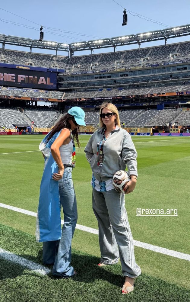 Estilo "streetwear" e impronta urbana de lujo: las hermanas Nara conquistaron el MetLife Stadium en la gran final del Mundial 2026