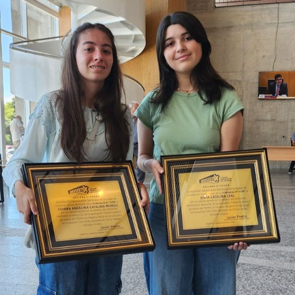 Chiara y Sofía, creadoras de MultiRisk.